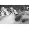 Posterazzi Backcountry skier skinning in the Iguana Backs of the Chugach Range above Valdez Southcentral Alaska Poster Print by Za